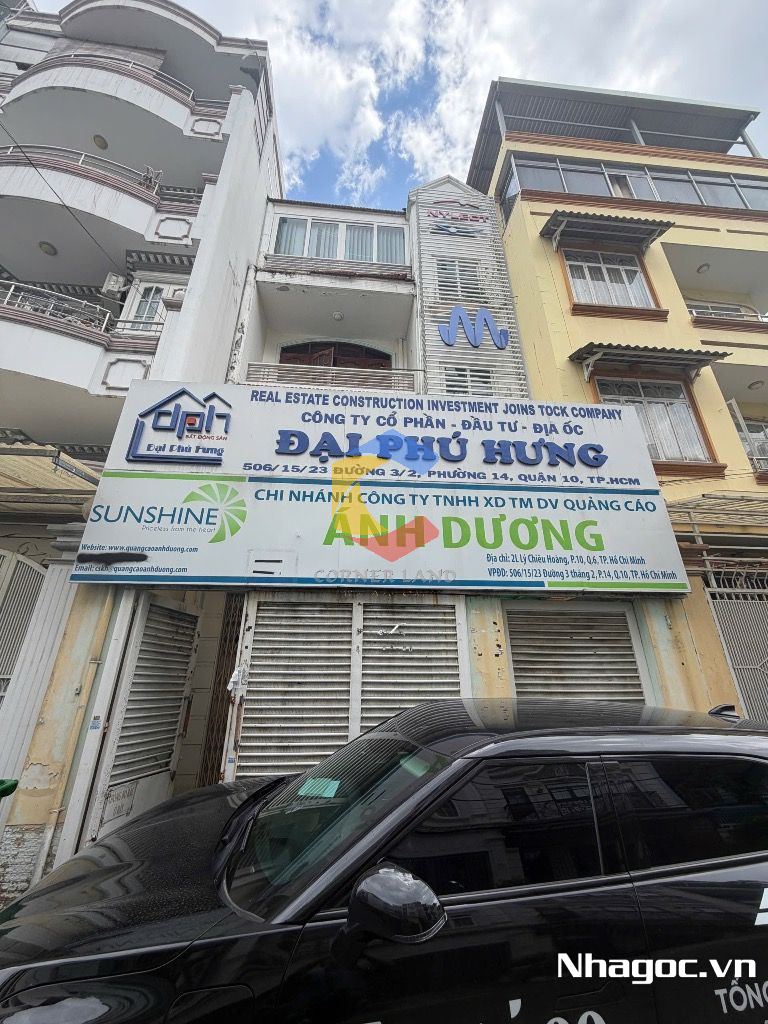 cho thue mat bang mat tien duong dinh tien hoang dt 8x14 ham tret lung 7 lau gia 14000usd thang